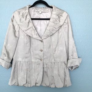 J.Jill Silver/Gray Jacket